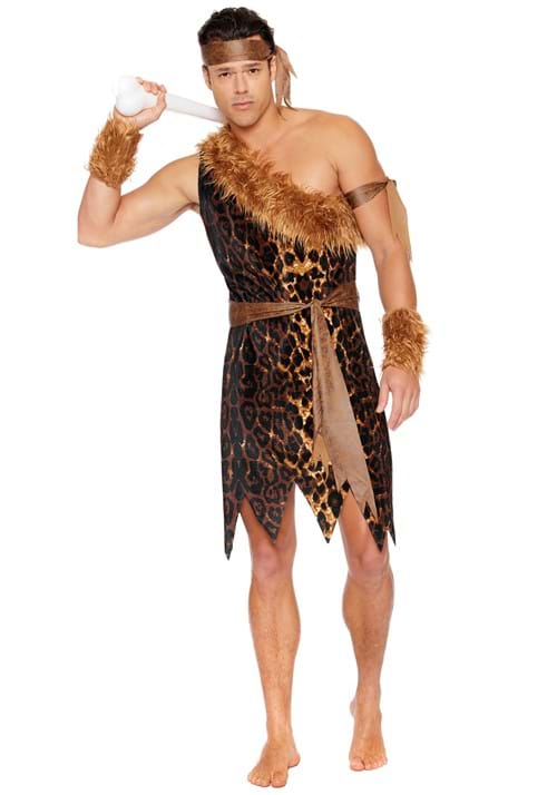Sexy Muscle Caveman Costume for Men - US 5874