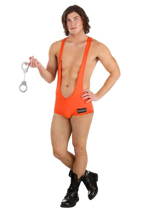 Men's Sexy Orange is the New Inmate Costume - US 0698
