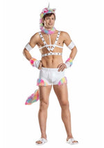 Sexy Pony Up Unicorn Costume for Men - US 9766