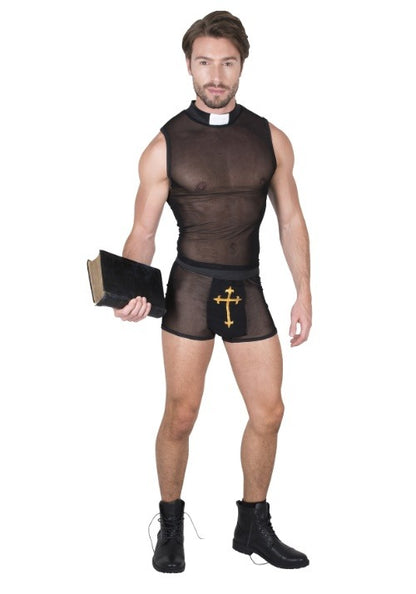 Sexy Priest Costume for Men - US 1470