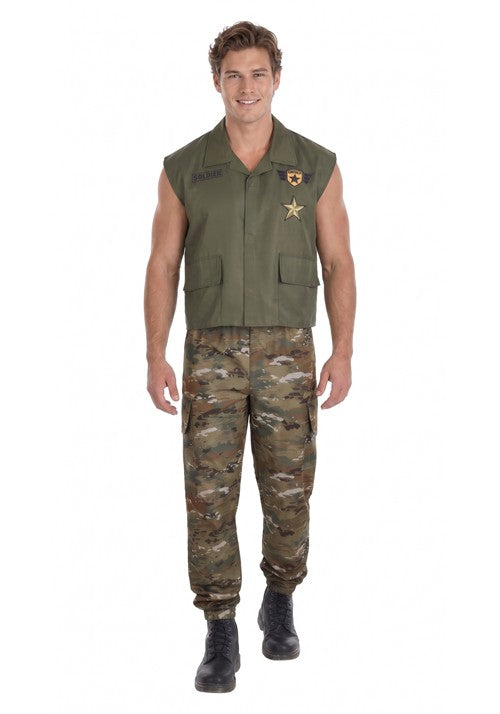 Men's Soldier Costume - US 2992