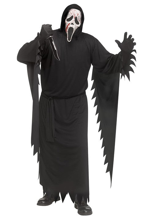 Men's Splatter Ghost Face Costume - US 4254