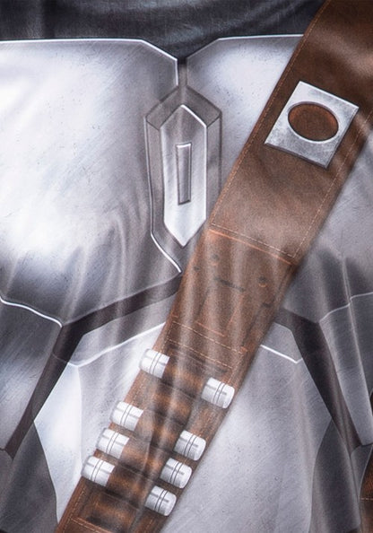 Men's Star Wars The Mandalorian Costume Top with Mask - US 6098