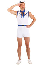 Sunbathing Sailor Men's Costume - US 0633