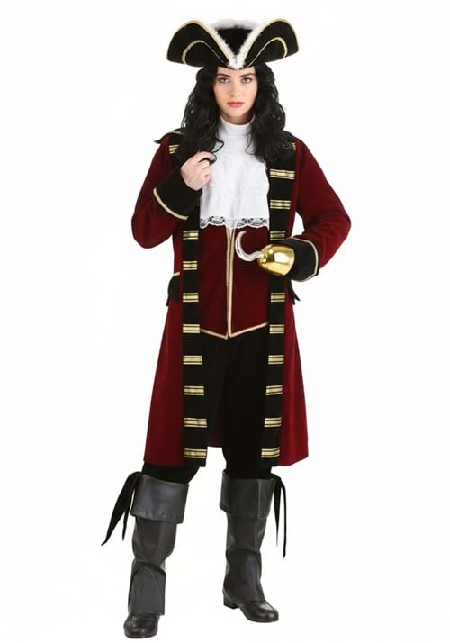 Deluxe Captain Hook Costume for Men - US 1270