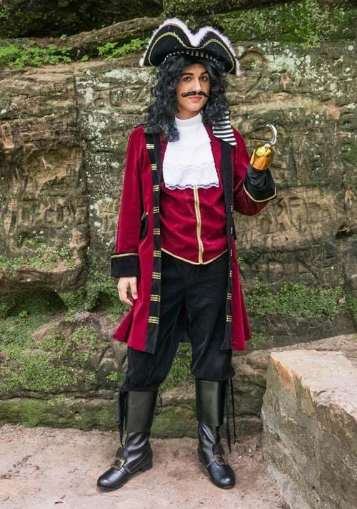 Deluxe Captain Hook Costume for Men - US 1270