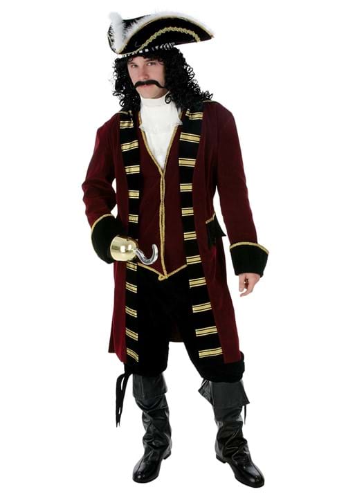 Deluxe Captain Hook Costume for Men - US 1270