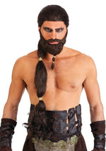 Warrior King Men's Wig and Beard - US 9992
