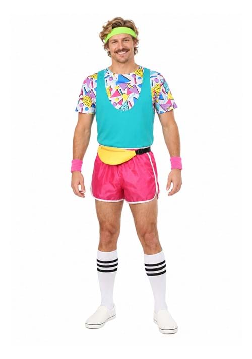 Work It Out 80s Costume for Men - US 2640