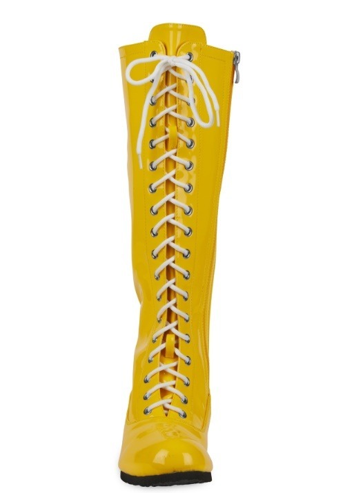 Men's Yellow Wrestling Boots - US 6125