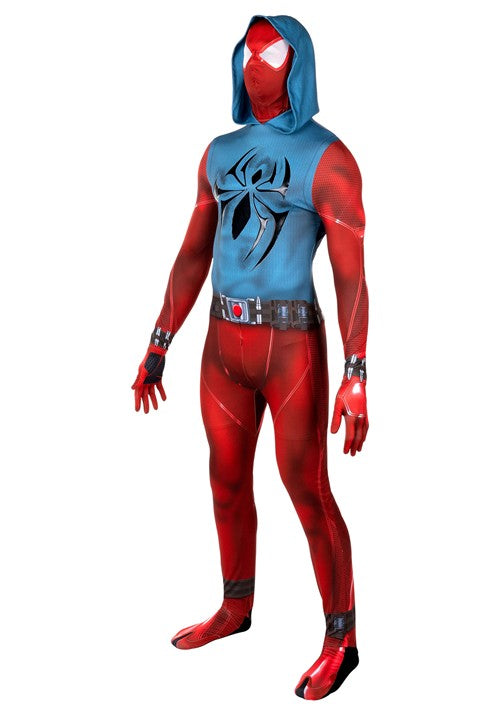 Men's Zentai Suit Scarlet Spider Gaming Costume - US 0993