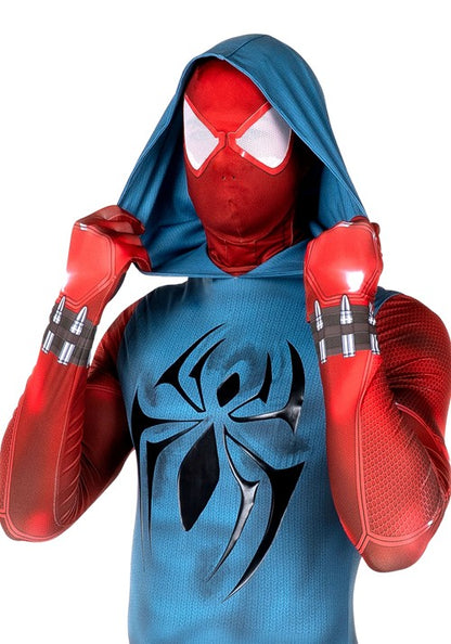 Men's Zentai Suit Scarlet Spider Gaming Costume - US 0993
