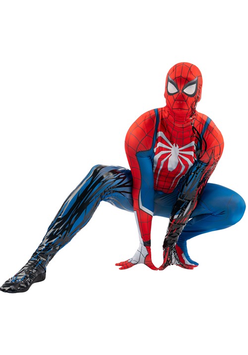 Men's Zentai Suit Spider-Man Adv. Suit 2.0 Symbiote Takeover Costume - US 7602