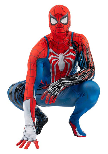 Men's Zentai Suit Spider-Man Adv. Suit 2.0 Symbiote Takeover Costume - US 7602