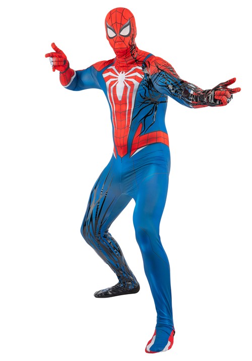 Men's Zentai Suit Spider-Man Adv. Suit 2.0 Symbiote Takeover Costume - US 7602