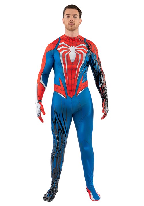 Men's Zentai Suit Spider-Man Adv. Suit 2.0 Symbiote Takeover Costume - US 7602