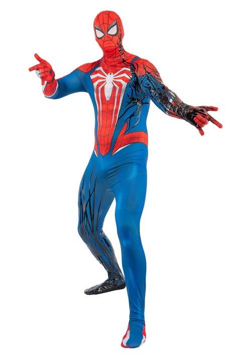 Men's Zentai Suit Spider-Man Adv. Suit 2.0 Symbiote Takeover Costume - US 7602