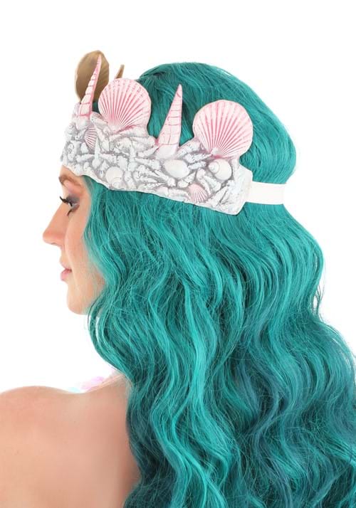 Mermaid Costume Crown Headband Accessory - US 4447