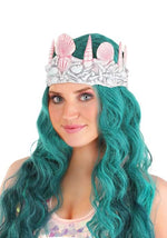 Mermaid Costume Crown Headband Accessory - US 4447