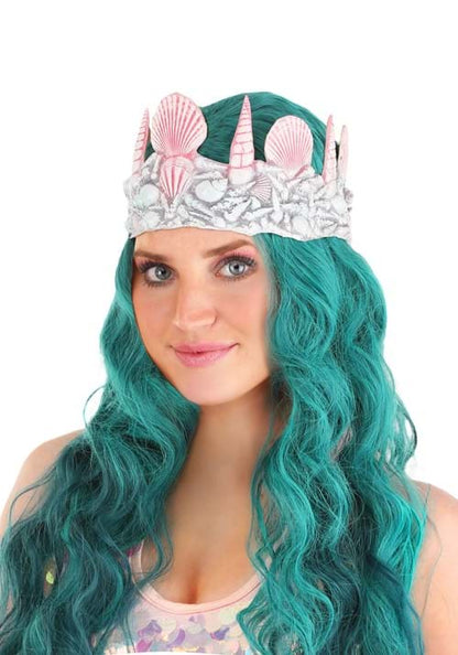 Mermaid Costume Crown Headband Accessory - US 4447