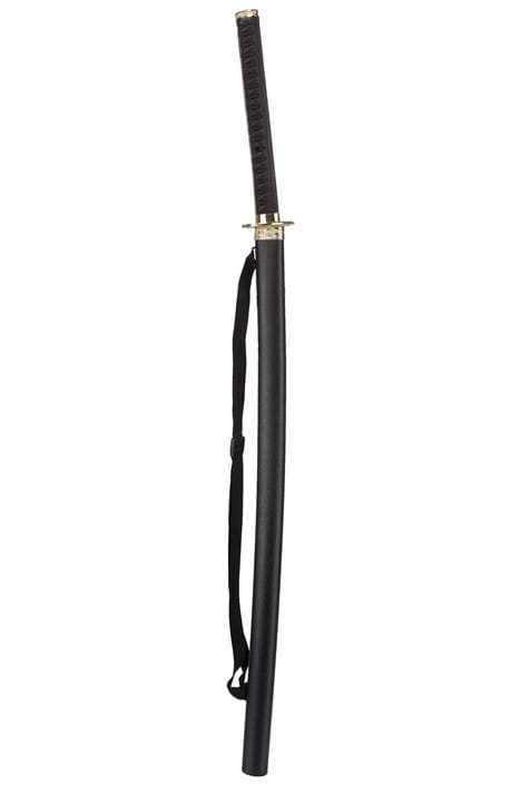 Metallic Katana Ninja Sword and Sheath Costume Prop - US 8470