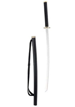 Metallic Katana Ninja Sword and Sheath Costume Prop - US 8470