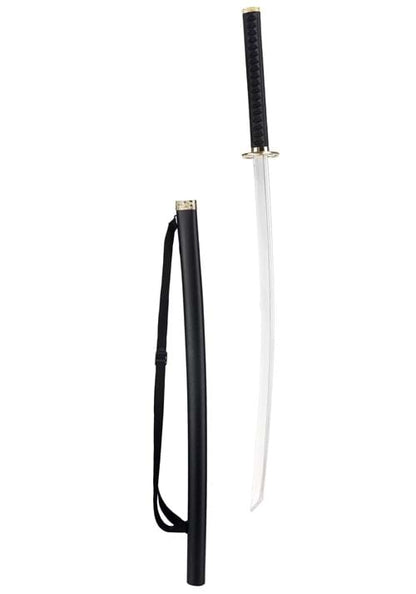 Metallic Katana Ninja Sword and Sheath Costume Prop - US 8470