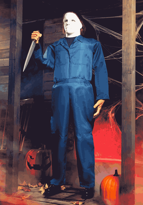 6FT Michael Myers Animatronic Halloween Decoration - US 4683