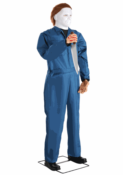 6FT Michael Myers Animatronic Halloween Decoration - US 4683