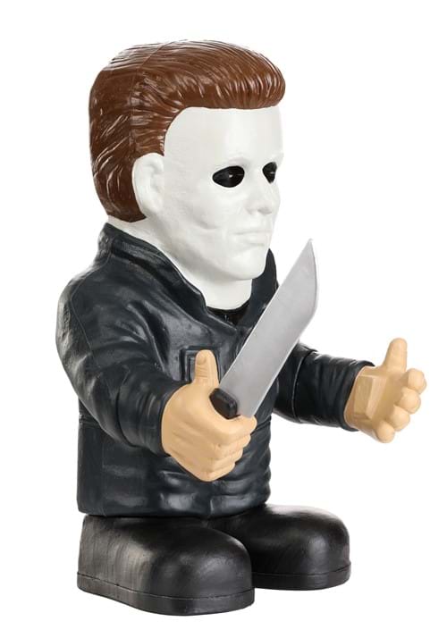 23-Inch Halloween Michael Myers Candy Bowl Holder Decoration - US 4402