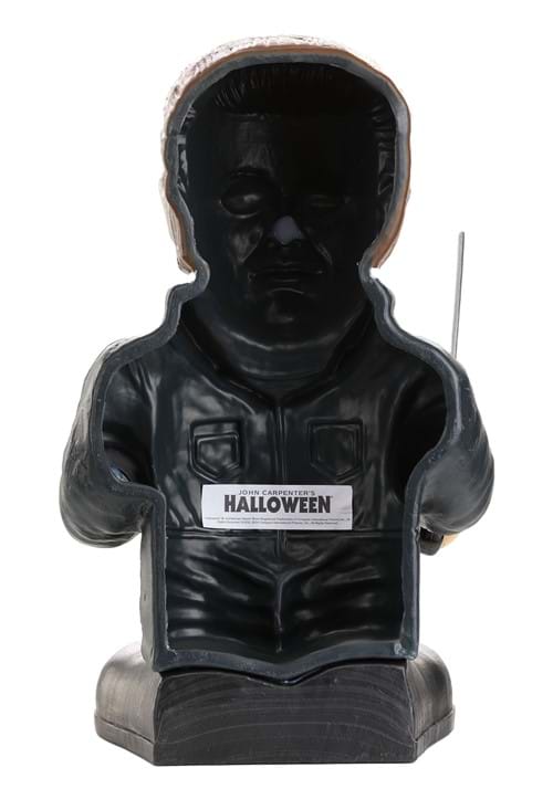 23-Inch Halloween Michael Myers Candy Bowl Holder Decoration - US 4402