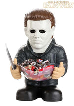 23-Inch Halloween Michael Myers Candy Bowl Holder Decoration - US 4402