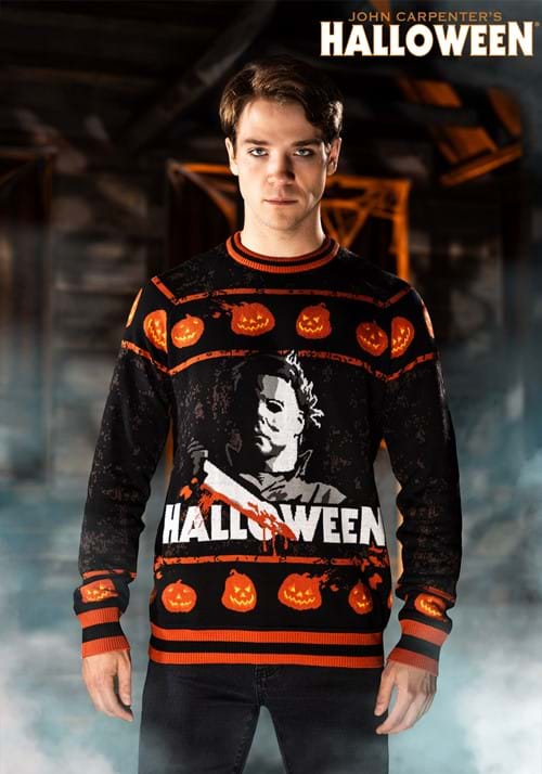 Halloween Michael Myers Adult Sweater - US 9259