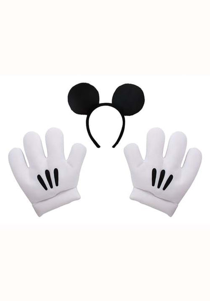 Women's Mickey Ears & Glove Set - US 8776