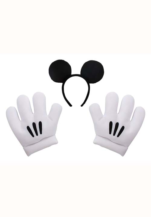 Women's Mickey Ears & Glove Set - US 8776