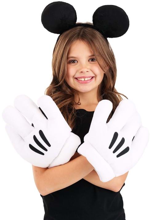 Women's Mickey Ears & Glove Set - US 8776