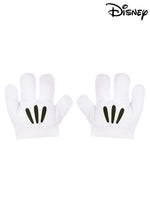 Mickey Mouse White Costume Gloves for Kids - US 7442