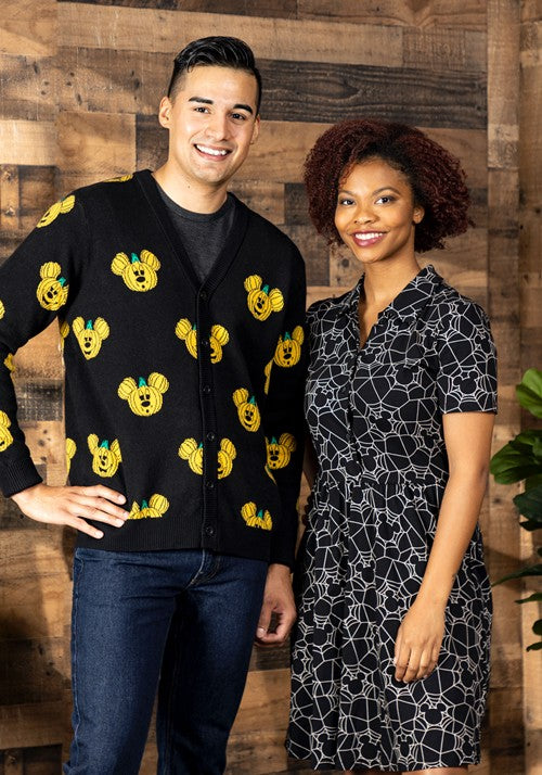 Cakeworthy Mickey Pumpkin Adult Cardigan - US 2760