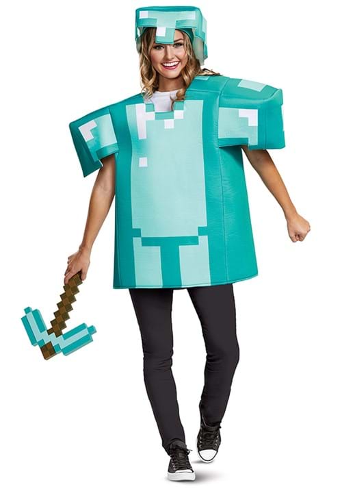 Adult Minecraft Armor Costume - US 3543