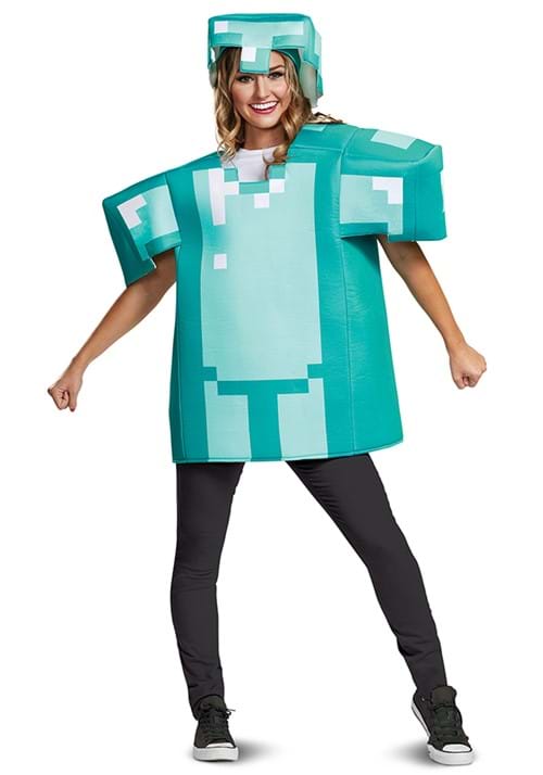 Adult Minecraft Armor Costume - US 3543
