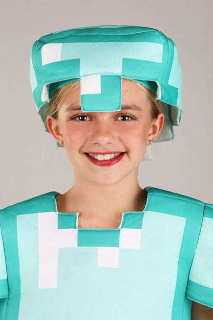 Deluxe Minecraft Armor Kid's Costume - US 6330