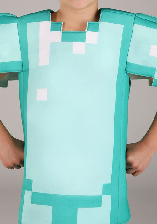 Deluxe Minecraft Armor Kid's Costume - US 6330