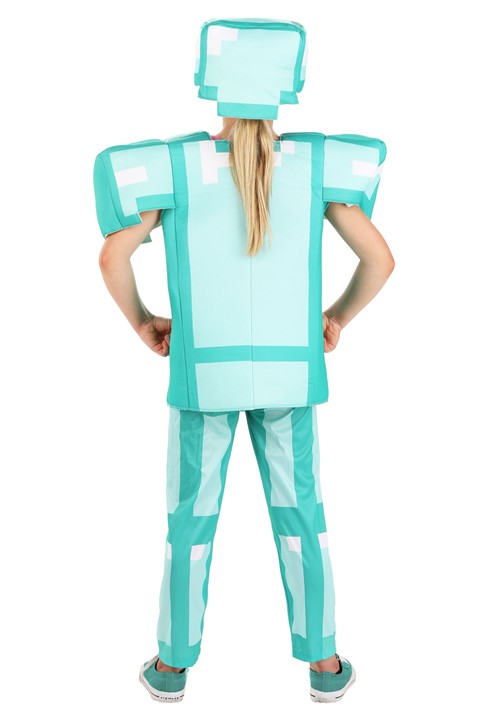 Deluxe Minecraft Armor Kid's Costume - US 6330