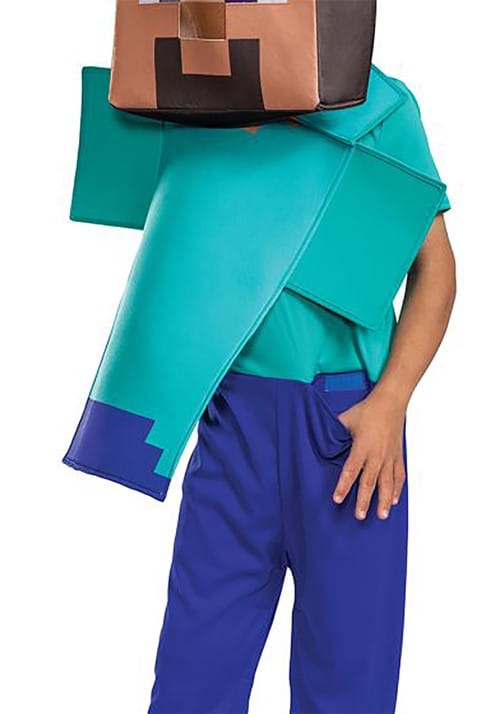 Minecraft Child Adaptive Steve Costume - US 3640