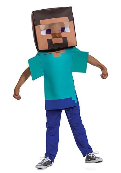 Minecraft Child Adaptive Steve Costume - US 3640