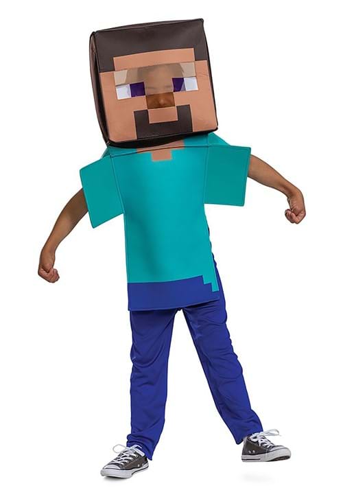 Minecraft Child Adaptive Steve Costume - US 3640