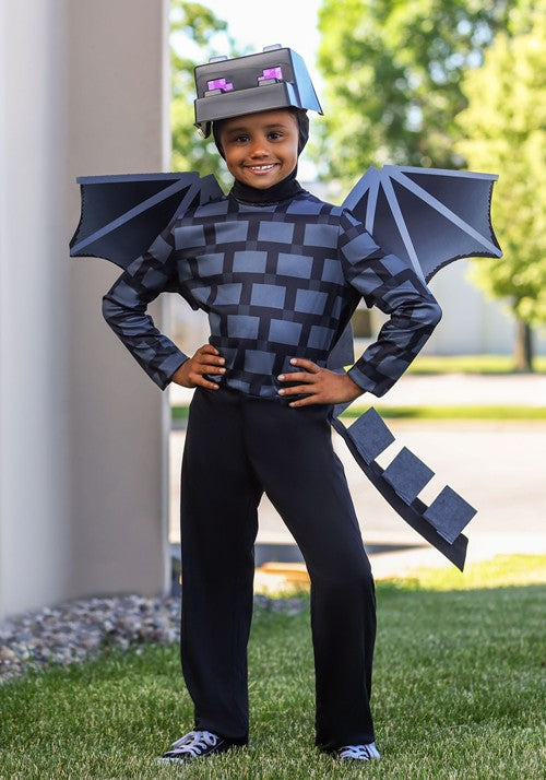 Kid's Minecraft Video Game Ender Dragon Costume - US 5552