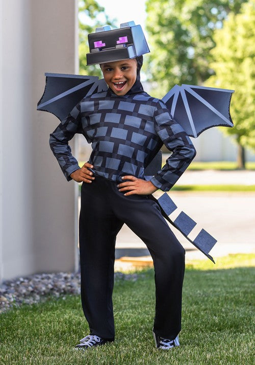 Kid's Minecraft Video Game Ender Dragon Costume - US 5552