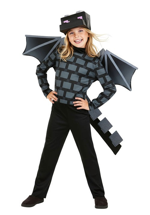 Kid's Minecraft Video Game Ender Dragon Costume - US 5552
