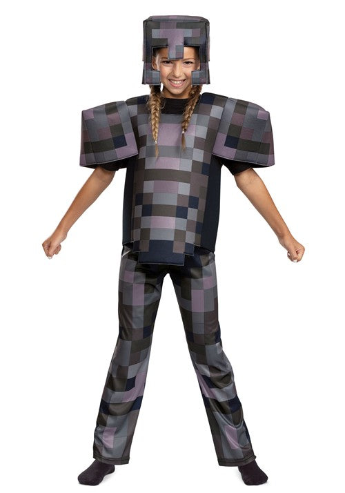 Minecraft Netherite Armor Deluxe Costume for Kids - US 5736